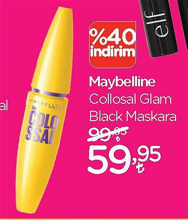 Maybelline Collosal Glam Black Maskara image