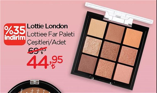 Lottie London Lottiee Far Paleti Çeşitleri/Adet image