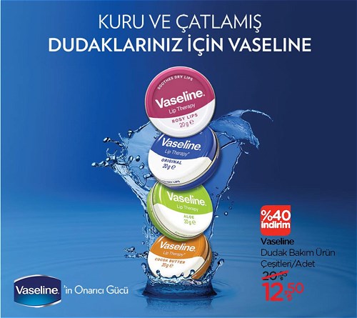 Vaseline Dudak Bakım Ürün Çeşitleri/Adet image