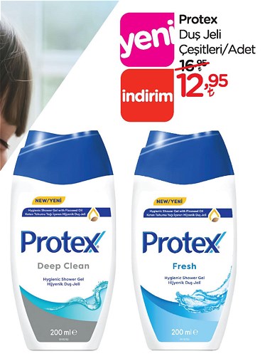 Protex Duş Jeli Çeşitleri/Adet image