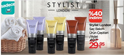 Stylist London Saç Bakım Ürün Çeşitleri/Adet image