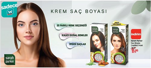 Sarah Parker Saç Boyası Çeşitleri/Adet image