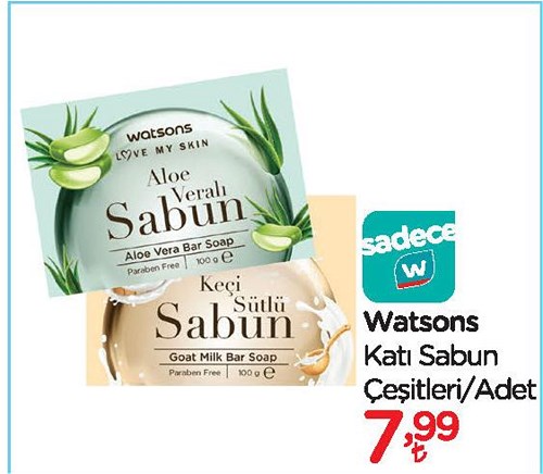 Watsons Katı Sabun Çeşitleri/Adet image