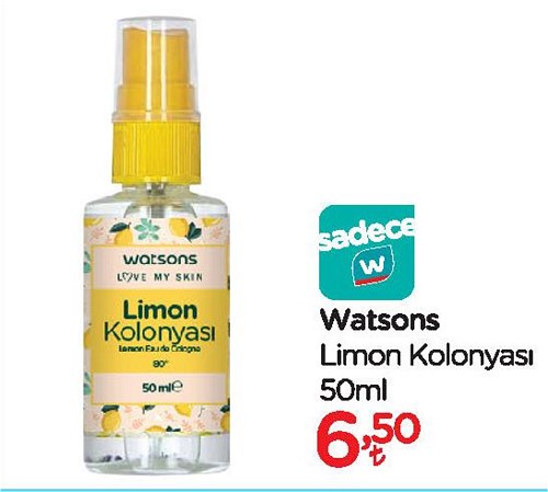 Watsons Limon Kolonyası 50 ml image