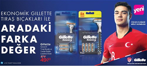 Gillette Sensör3 Tıraş Bıçağı ve Yedek Başlık Çeşitleri/Adet image