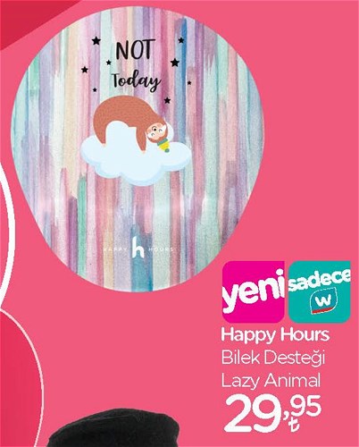 Happy Hours Bel Desteği Lazy Animal image