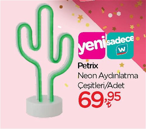 Petrix Neon Aydınlatma Çeşitleri/Adet image