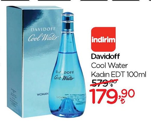 Davidoff Cool Water Kadın Edt 100 ml image
