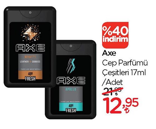 Axe Cep Parfümü Çeşitleri 17 ml image