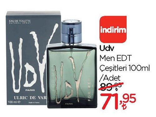 Udv Men Edt Çeşitleri 100 ml image