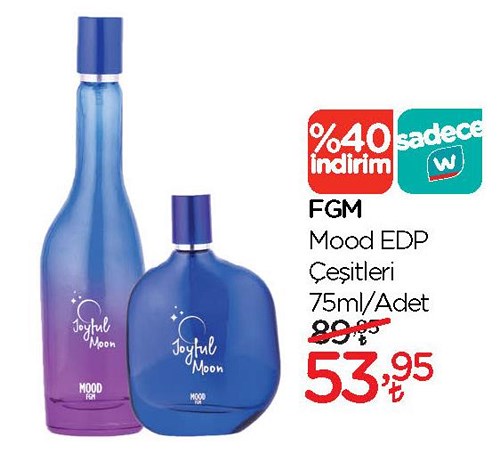 Fgm Mood Edp Çeşitleri 75 ml image