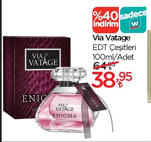 Via Vatage Edt Çeşitleri 100 ml image