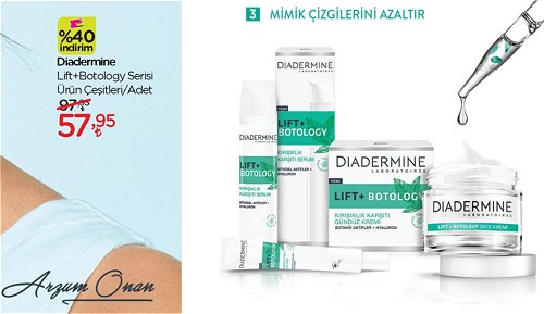 Diadermine Lift+ Botology Serisi Ürün Çeşitleri/Adet image