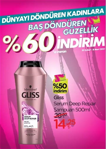 Gliss Serum Deep Repair Şampuan 500 ml image