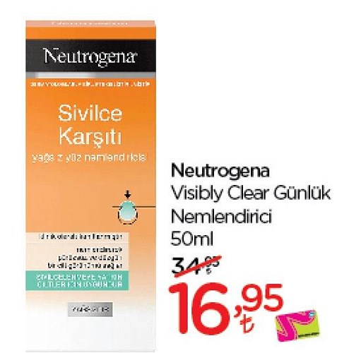 Neutrogena Visibly Clear Günlük Nemlendirici 50 ml image