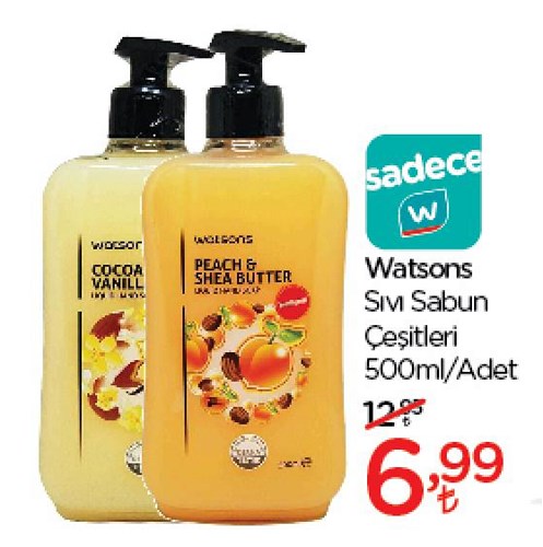 Watsons Sıvı Sabun Çeşitleri 500 ml image