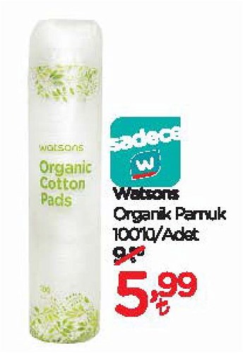 Watsons Organik Pamuk 100'lü image