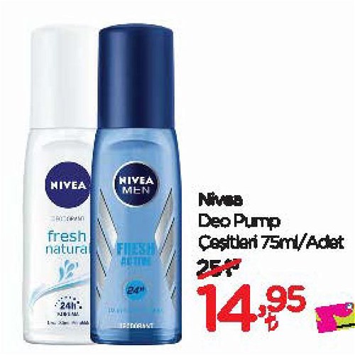 Nivea Deo Pump Çeşitleri 75 ml image