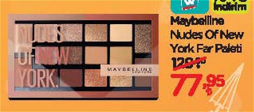 Maybelline Nudes Of New York Far Paleti image