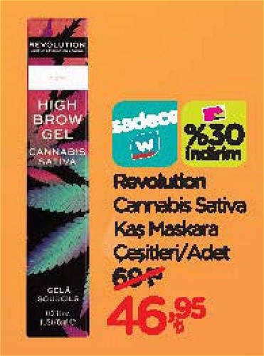 Revolution Cannabis Sativa Kaş Maskara Çeşitleri/Adet image