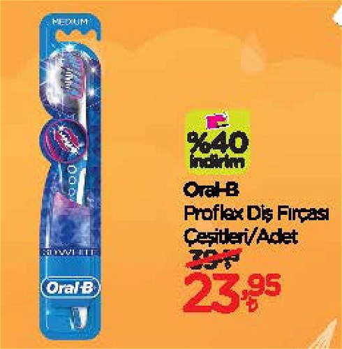 Oral-B Proflex Diş Fırçası Çeşitleri/Adet image