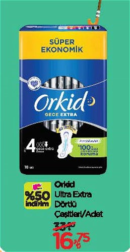 Watsons Orkid Ultra Extra Dörtlü Çeşitleri/Adet