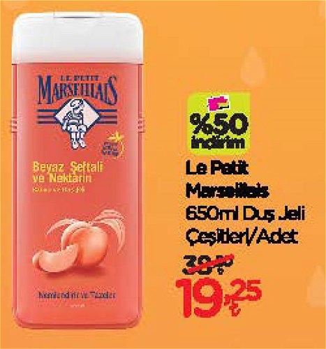 Le Petit Marseillais 650 ml Duş jeli Çeşitleri image