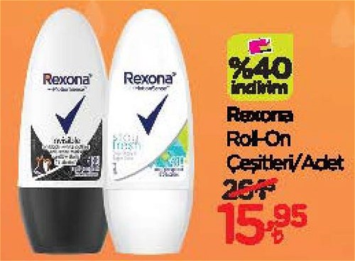 Rexona Roll-On Çeşitleri/Adet image