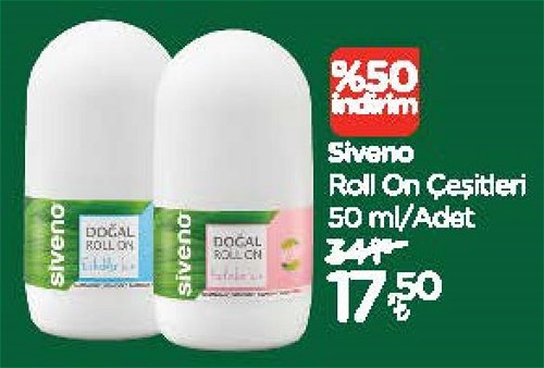 Siveno Roll On Çeşitleri 50 ml image