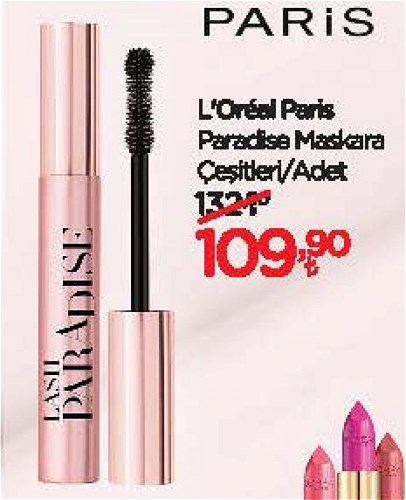 Loreal Paris Paradise Maskara Çeşitleri/Adet image