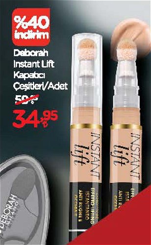 Deborah Instant Lift Kapatıcı Çeşitleri/Adet image