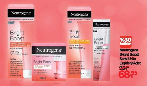 Neutrogena Bright Boost Serisi Ürün Çeşitleri/Adet image