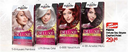 Palette Deluxe Saç Boyası Çeşitleri/Adet image