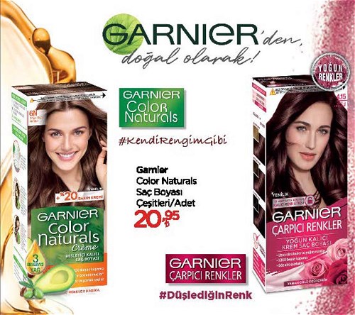 Garnier Color Naturals Saç Boyası Çeşitleri/Adet image