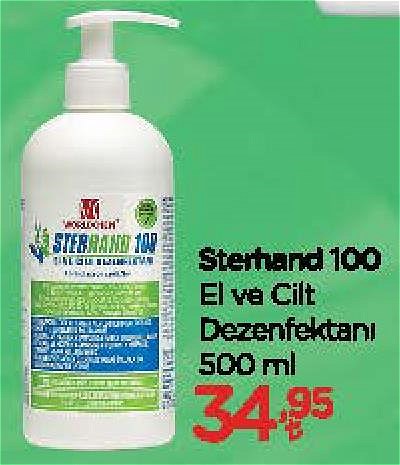 Sterhand 100 El ve Cilt Dezenfektanı 500 ml image