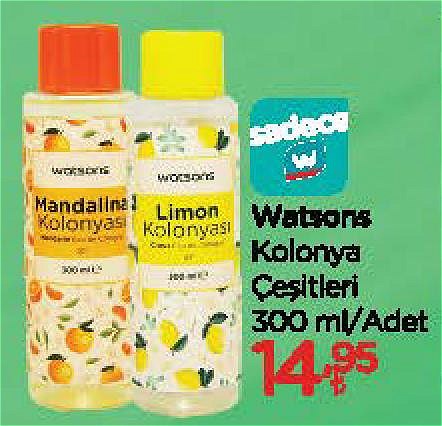 Watsons Kolonya Çeşitleri 300 ml image