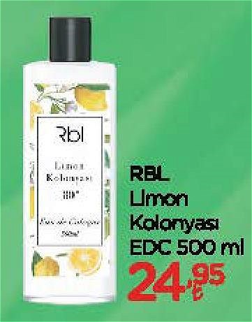 Rbl Limon Kolonyası Edc 500 ml image