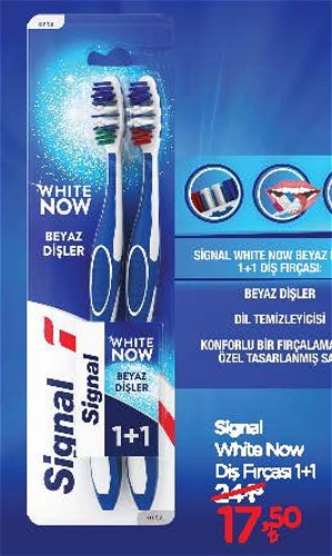 Signal White Now Diş Fırçası 1+1 image