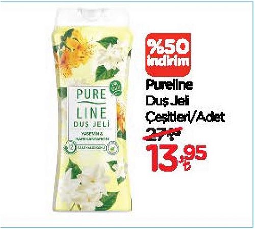 Pureline Duş Jeli Çeşitleri/Adet image