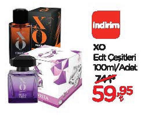 Xo Edt Çeşitleri 100 ml image