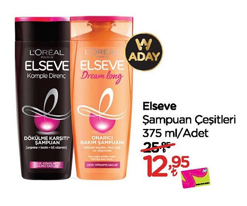 Elseve Şampuan Çeşitleri 375 ml image