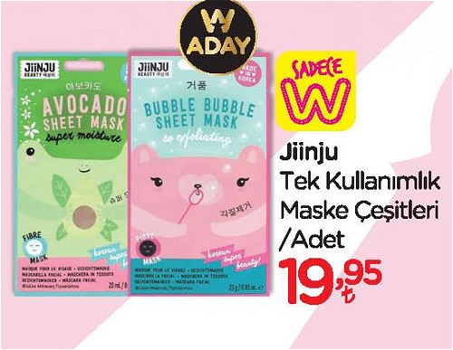 Jiinju Tek Kullanımlık Maske Çeşitleri/Adet image