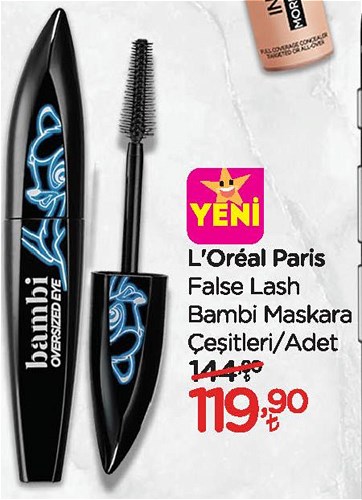 Loreal Paris False Lash Bambi Maskara Çeşitleri/Adet image