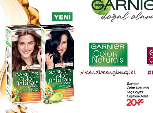 Garnier Color Naturals Saç Boyası Çeşitleri/Adet image