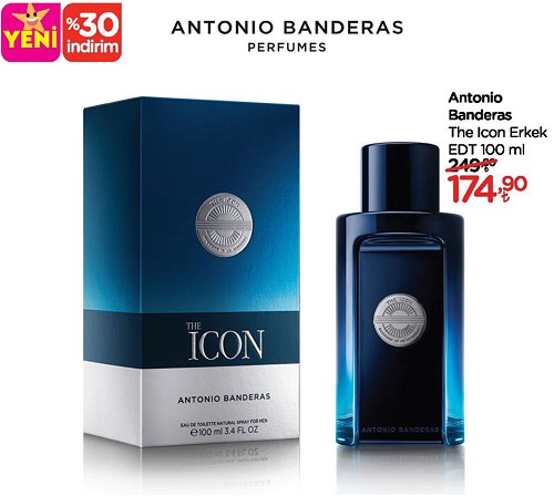 Antonio Banderas The Icon Erkek Edt 100 ml image