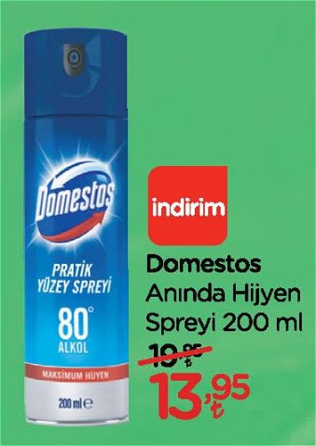 Domestos Anında Hijyen Spreyi 200 ml image