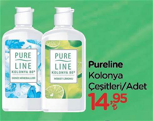 Pureline Kolonya Çeşitleri/Adet image