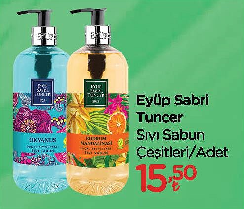 Eyüp Sabri Tuncer Sıvı Sabun Çeşitleri/Adet image