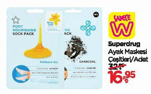 Superdrug Ayak Maskesi Çeşitleri/Adet image