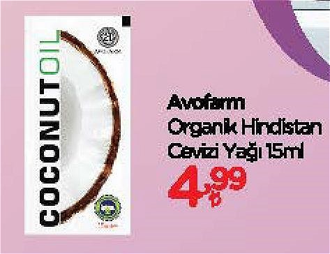 Avofarm Organik Hindistan Cevizi Yağı 15 ml image